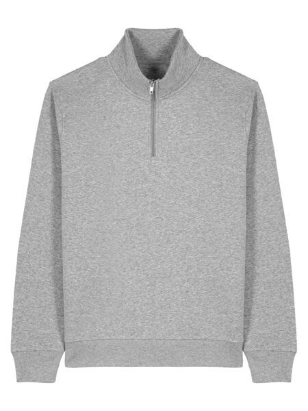YTWOO Basic Unisex Quater-Zip-Sweatshirt Nachhaltig von YTWOO