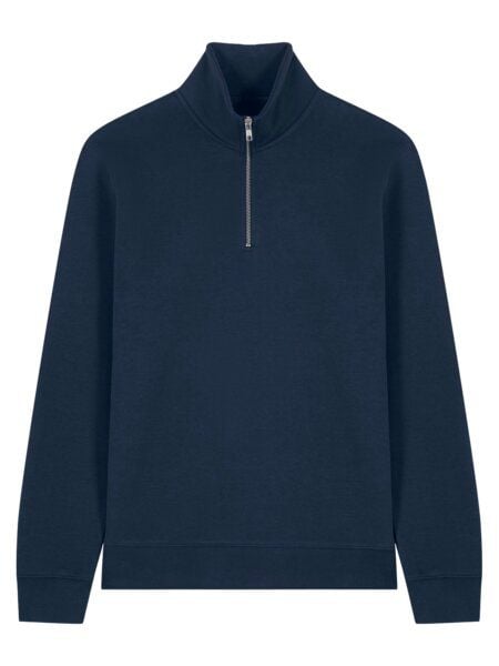 YTWOO Basic Unisex Quater-Zip-Sweatshirt Nachhaltig von YTWOO