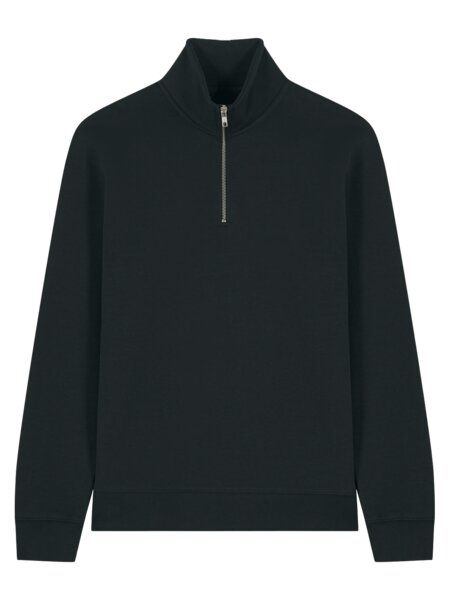 YTWOO Basic Unisex Quater-Zip-Sweatshirt Nachhaltig von YTWOO