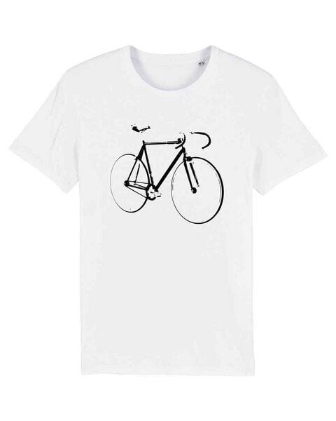 YTWOO Bio T-Shirt mit Fahrrad, Rennrad, Bike, Rad als Motiv. von YTWOO