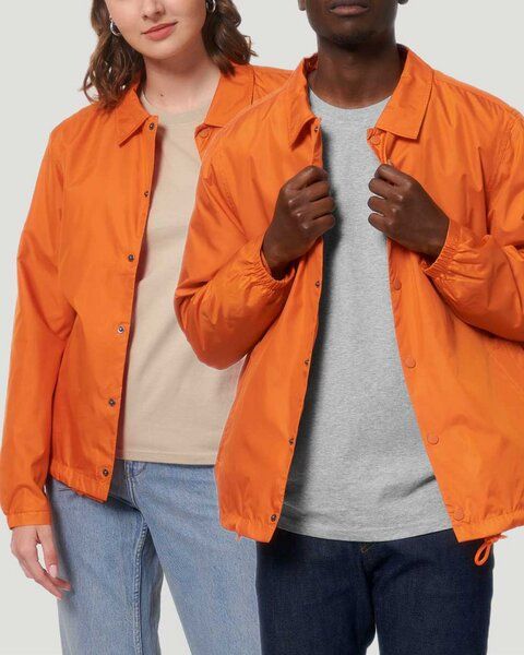 YTWOO Coacher Jacke für Sie & Ihn aus recyceltem PET, Übergangsjacke mit Knöpfen YTWOO Coacher Jacke für Sie & Ihn aus recyceltem PET, Übergangsjacke mit Knöpfen von YTWOO