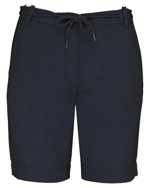 YTWOO Damen Bermuda-Shorts Straight Fit aus nachhaltigen Lyocellfasern und Leinen von YTWOO