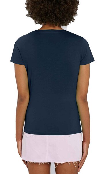 YTWOO Damen Bio T-Shirt mit V Ausschnitt. Basic V Neck Shirt Baumwolle (Bio) von YTWOO
