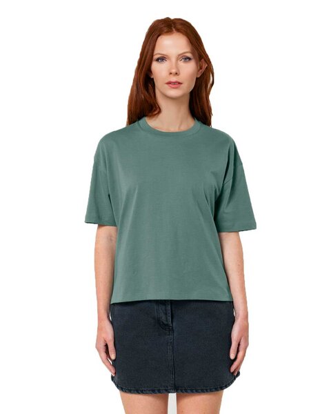 YTWOO Damen Boxy T-Shirt aus Bio-Baumwolle von YTWOO