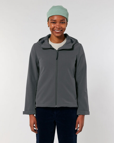 YTWOO Damen Eco Softshell Jacke mit Kapuze von YTWOO