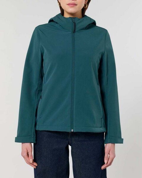 YTWOO Damen Eco Softshell Jacke mit Kapuze von YTWOO