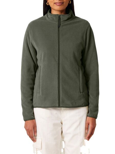YTWOO Damen Fleecejacke enganliegend aus 100% recyceltem Polyester von YTWOO