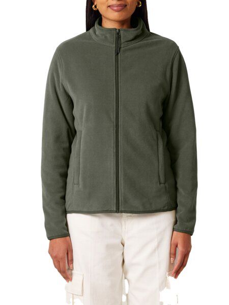 YTWOO Damen Fleecejacke enganliegend aus 100% recyceltem Polyester von YTWOO