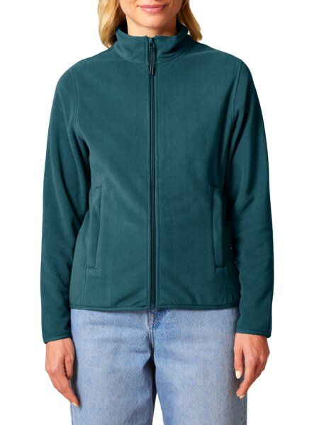YTWOO Damen Fleecejacke enganliegend aus 100% recyceltem Polyester von YTWOO