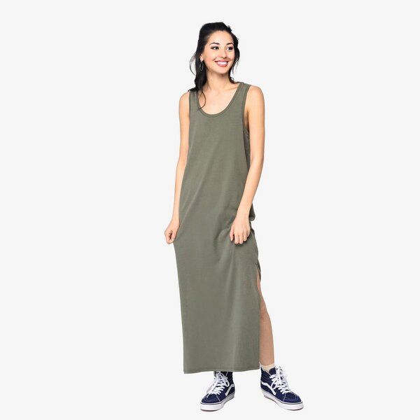 YTWOO Damen Jersey-Kleid – Umweltfreundlich & Vintage-Washed Look von YTWOO