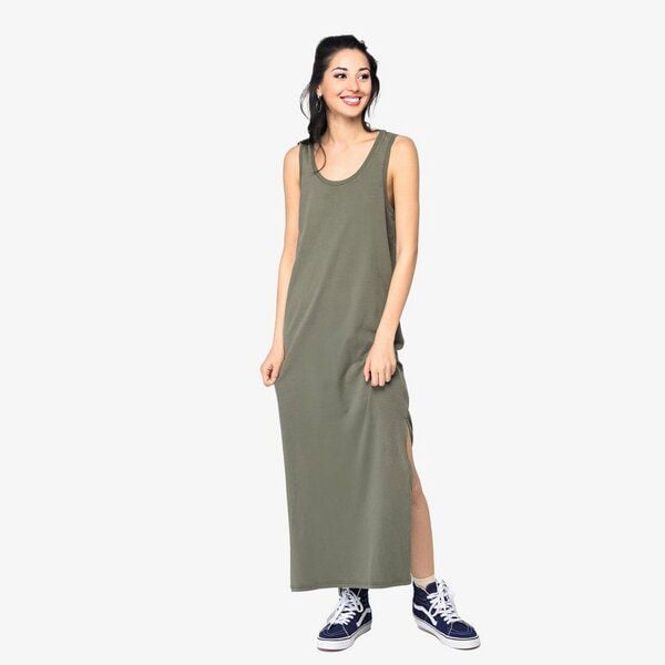 YTWOO Damen Jersey-Kleid – Umweltfreundlich & Vintage-Washed Look von YTWOO