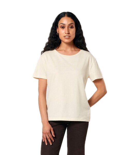 YTWOO Damen-Scoop-Neck-T-Shirt aus Bio-Baumwolle von YTWOO