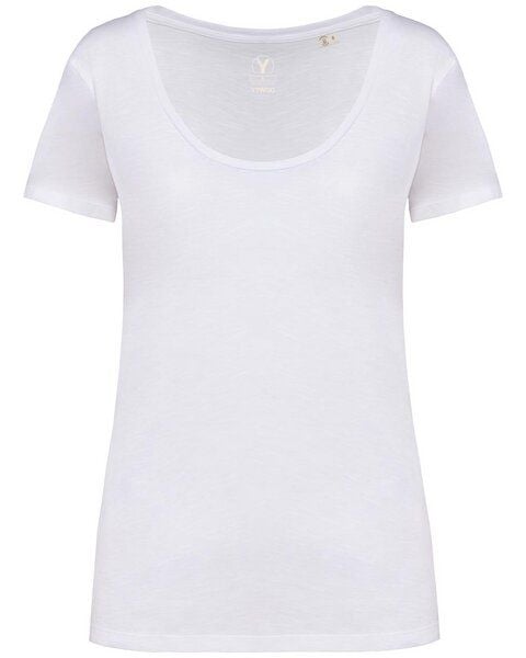 YTWOO Damen-T-Shirt mt Slub Optik aus 100% Bio-Baumwolle von YTWOO