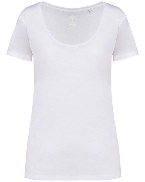 YTWOO Damen-T-Shirt mt Slub Optik aus 100% Bio-Baumwolle von YTWOO
