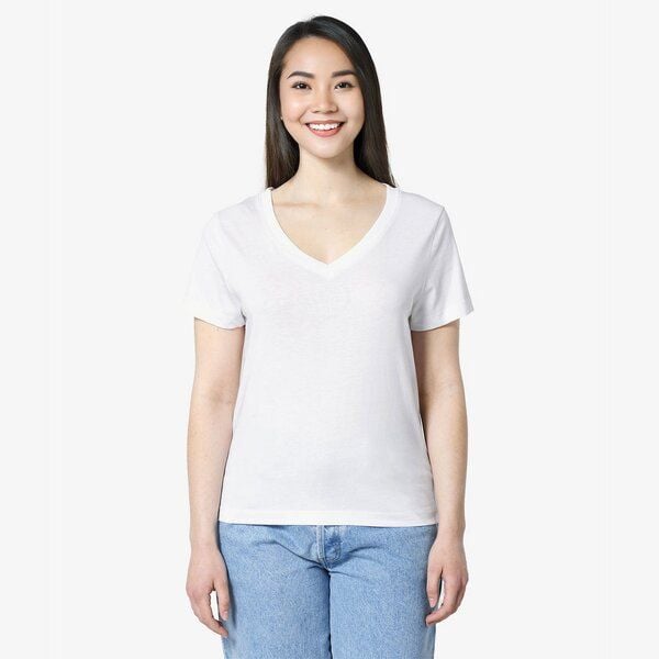 YTWOO Damen V-Neck T-Shirt von YTWOO