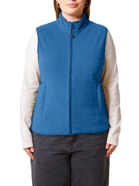 YTWOO Damen ärmellose Fleecejacke enganliegend aus 100% recyceltem Polyester von YTWOO