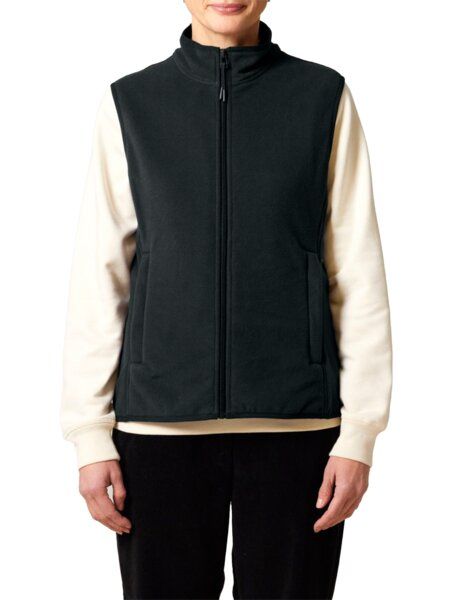 YTWOO Damen ärmellose Fleecejacke enganliegend aus 100% recyceltem Polyester von YTWOO