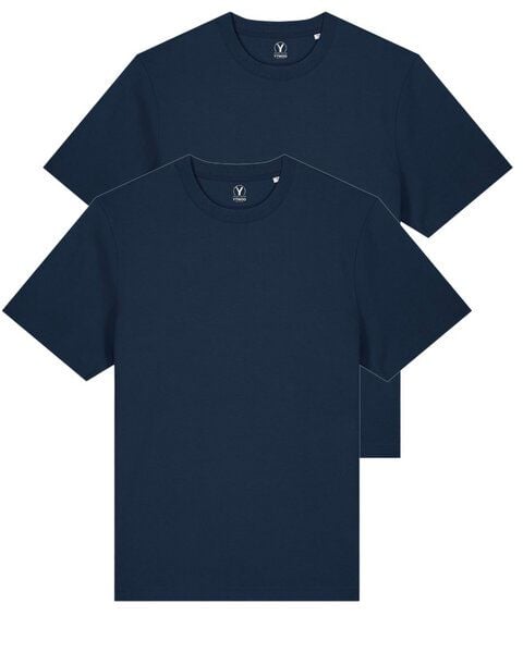 YTWOO Doppelpack Unisex-T-Shirts aus schwerem Stoff | Bio-Baumwolle YTWOO Doppelpack Unisex-T-Shirts aus schwerem Stoff | Bio-Baumwolle von YTWOO