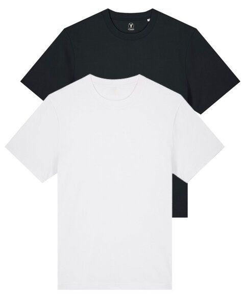 YTWOO Doppelpack Unisex-T-Shirts aus schwerem Stoff | Bio-Baumwolle YTWOO Doppelpack Unisex-T-Shirts aus schwerem Stoff | Bio-Baumwolle von YTWOO