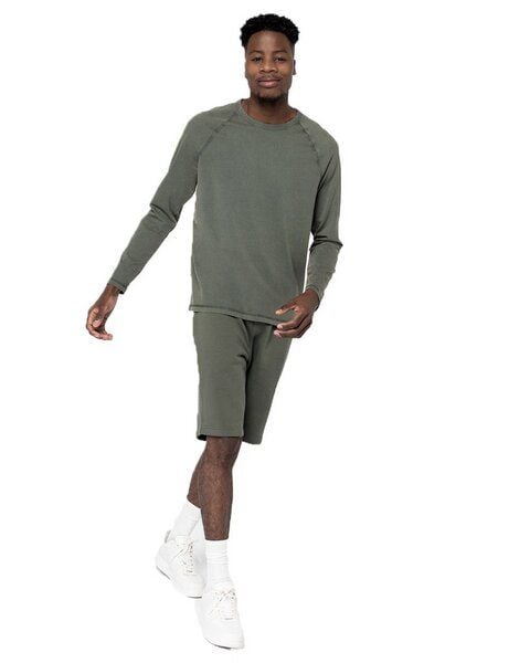 YTWOO GreenStyle Herren Raglan-Shirt: Longsleeve aus Bio-Baumwolle von YTWOO