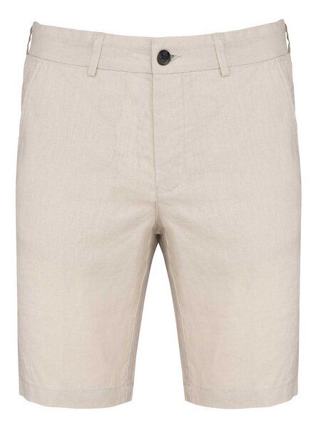 YTWOO Herren Bermuda-Shorts aus 100% Leinen von YTWOO