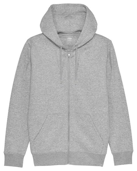 YTWOO Herren Hoodie Jacke Basic, meliert, Kapuzenjacke, Zipper von YTWOO