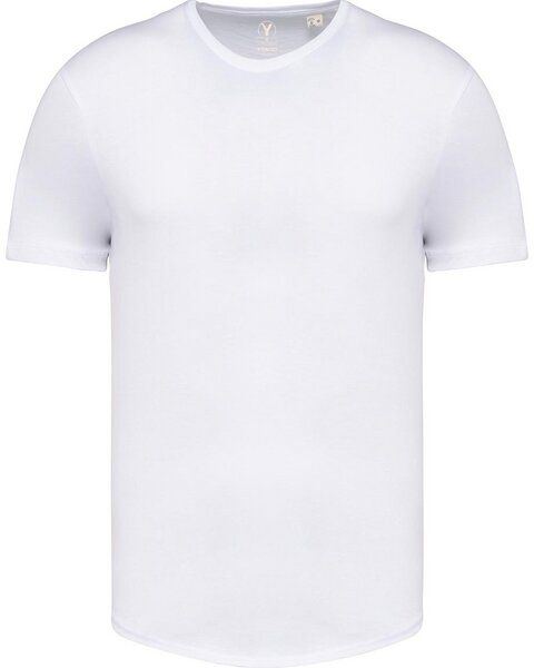 YTWOO Herren-T-Shirt mit abgerundetem Saum aus 100% nachhaltiger Bio-Baumwolle von YTWOO