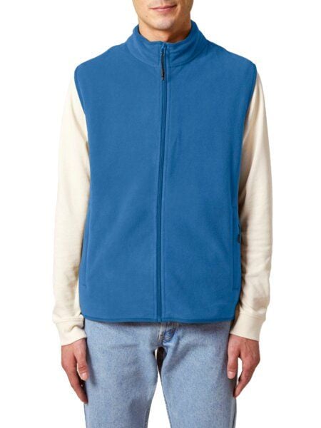 YTWOO Herren ärmellose Basic Fleecejacke aus 100% recyceltem Polyester von YTWOO