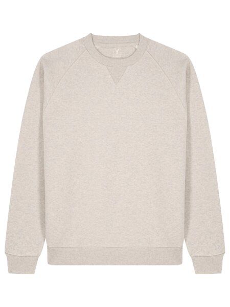 YTWOO Klassisches Unisex Raglan Sweatshirt mit Relaxed Fit aus 100% Biobaumwolle von YTWOO