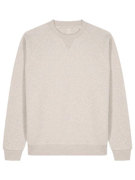 YTWOO Klassisches Unisex Raglan Sweatshirt mit Relaxed Fit aus 100% Biobaumwolle von YTWOO