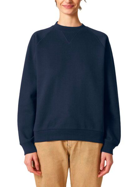 YTWOO Klassisches Unisex Raglan Sweatshirt mit Relaxed Fit aus 100% Biobaumwolle von YTWOO