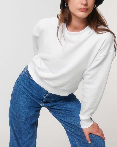 YTWOO Kurz geschnittenes Damen Sweatshirt | Bio-Pullover | nachhaltig | fair produziert von YTWOO
