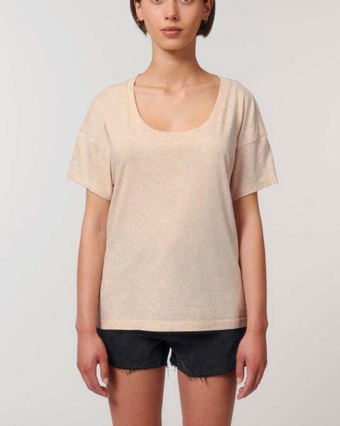 YTWOO Locker geschnittenes Damen T-Shirt aus Bio Baumwolle YTWOO Locker geschnittenes Damen T-Shirt aus Bio Baumwolle von YTWOO