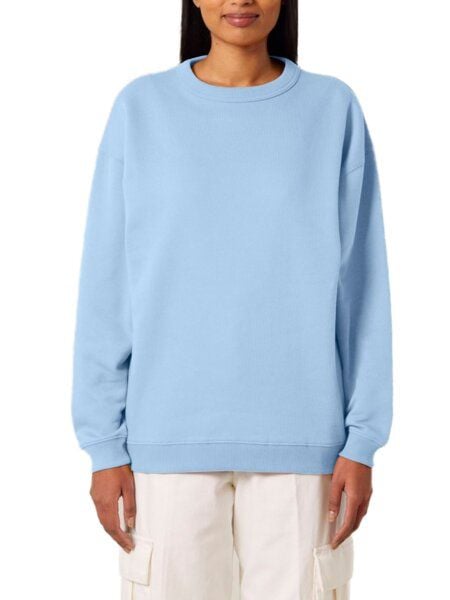 YTWOO Modernes Oversized Damen Crewneck Sweatshirt aus 100% Biobaumwolle von YTWOO