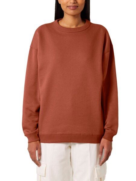 YTWOO Modernes Oversized Damen Crewneck Sweatshirt aus 100% Biobaumwolle von YTWOO