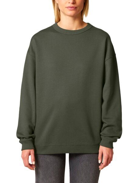 YTWOO Modernes Oversized Damen Crewneck Sweatshirt aus 100% Biobaumwolle von YTWOO
