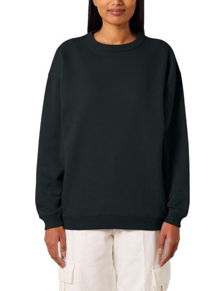 YTWOO Modernes Oversized Damen Crewneck Sweatshirt aus 100% Biobaumwolle von YTWOO