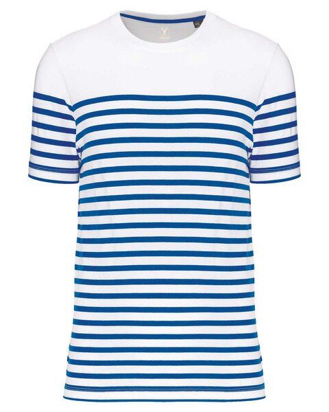 YTWOO Nachhaltiges Herren-T-Shirt mit Rundhalsausschnitt im Marine-Stil von YTWOO