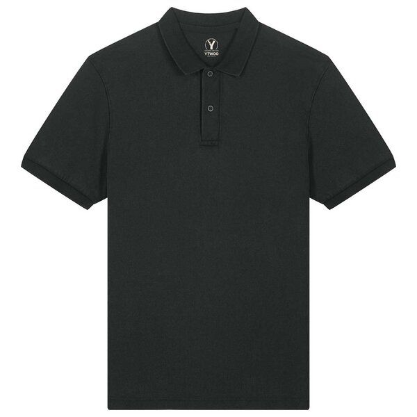 YTWOO Nachhaltiges Unisex-Poloshirt im Vintage-Look – Mid-Light von YTWOO