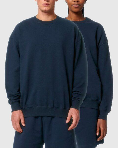 YTWOO Oversized Sweatshirt aus reiner Bio-Baumwolle, Dry Handfeel von YTWOO