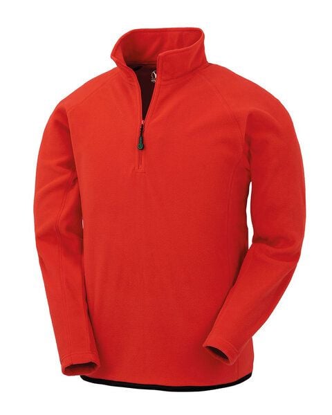 YTWOO Recycelter Unisex Microfleece-Pullover mit Reißverschlusskragen von YTWOO