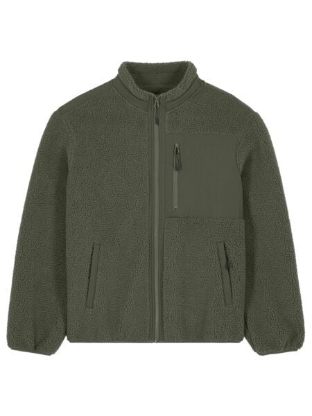 YTWOO Relaxed- Fit Sherpajacke Unisex aus 100% Recyceltem Polyester von YTWOO