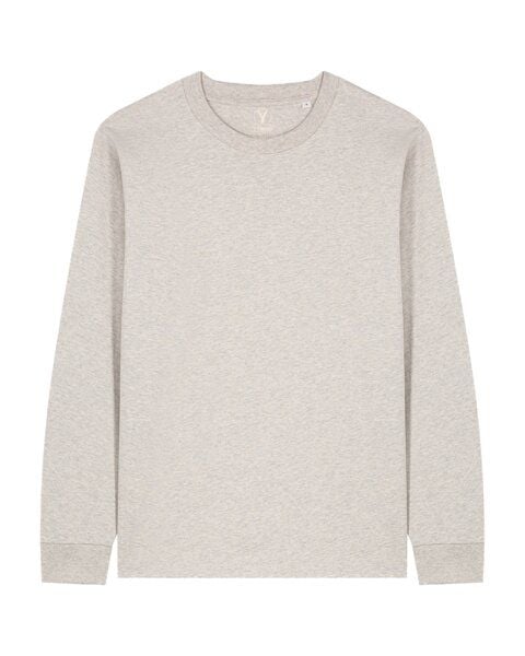 YTWOO Schweres Unisex Basic Langarmshirt aus 100% Biobaumwolle von YTWOO