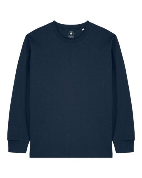 YTWOO Schweres Unisex Basic Langarmshirt aus 100% Biobaumwolle von YTWOO