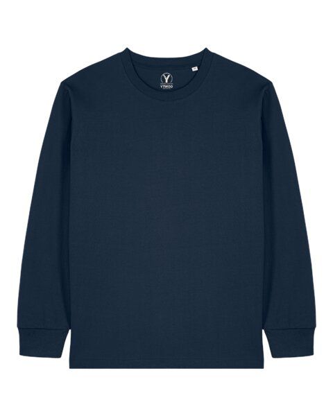 YTWOO Schweres Unisex Basic Langarmshirt aus 100% Biobaumwolle von YTWOO