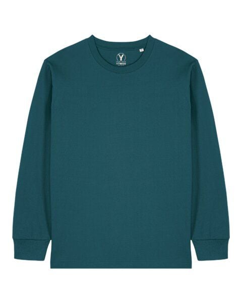 YTWOO Schweres Unisex Basic Langarmshirt aus 100% Biobaumwolle von YTWOO