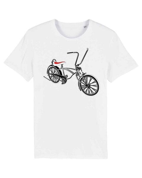 YTWOO T-Shirt Mini Bike, Choppper Bike, Fahrrad Bio T-Shirt, Retro Bike von YTWOO