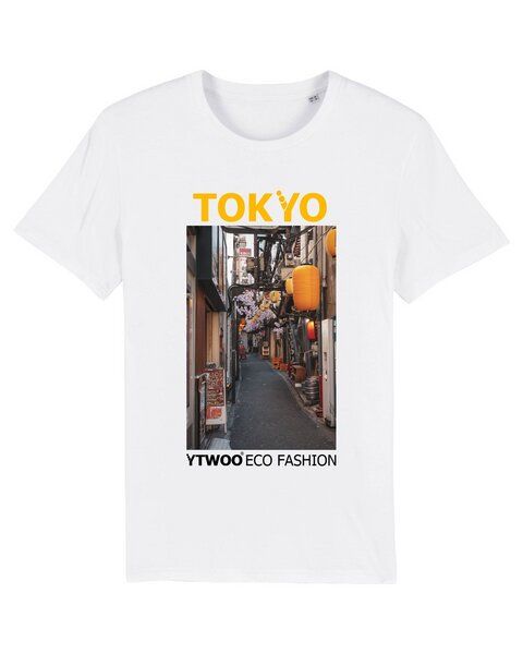 YTWOO Unisex T-Shirt | Bio Baumwolle | Tokyo | nachhaltig & ökologisch von YTWOO