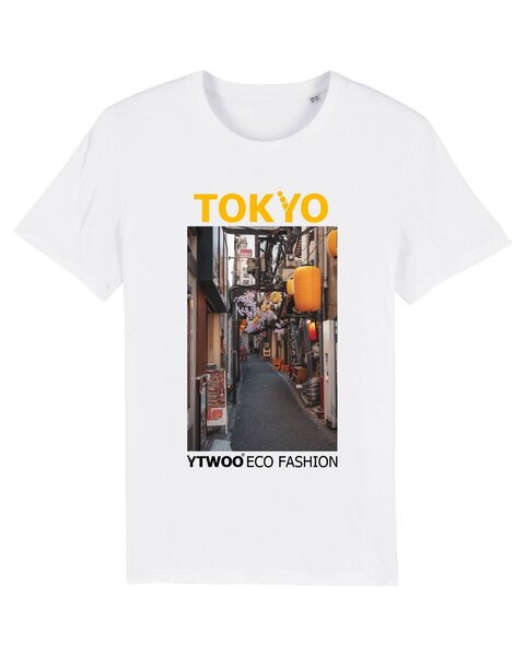 YTWOO Unisex T-Shirt | Bio Baumwolle | Tokyo | nachhaltig & ökologisch von YTWOO