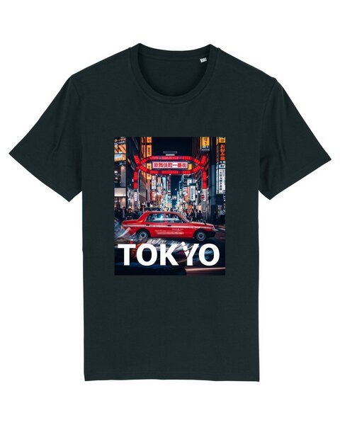 YTWOO Unisex T-Shirt | Bio baumwolle | fair&nachhaltig | Tokyo Großer Aufdruck von YTWOO